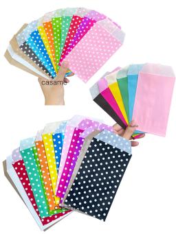 Mini sacos de papel kraft festa de casamento convite cartões de papel saco de presente de natal de aniversário utensílios de mesa saco de presente - Image 5