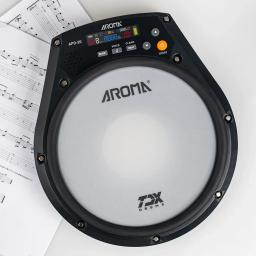 Aromma-Electronic Dumb Drum Pad, tambor ajustável, recarregável, multifunções, Mesh superfície, Vocal, metrônomo, prática, Drum Pads, APD-20 - Image 4