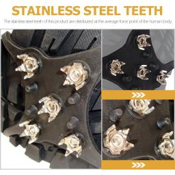 100 pçs grampos parafusos de gelo para sapatos caminhadas escalada picos crampons e equipamentos lagostins montanha acessórios engrenagem - Image 3