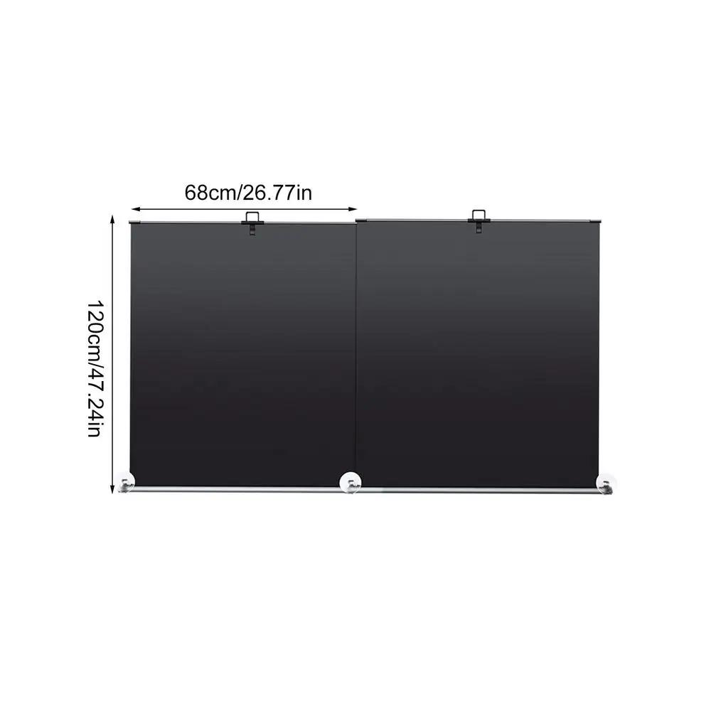 Pára-sol retrátil para carro, Pára-brisa automático, Proteção térmica, Practical Sun Shade, Front Window Shield - Image 1