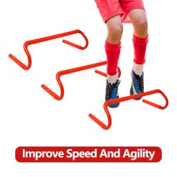 Mini obstáculos portáteis para crianças, treinamento de velocidade, equipamento de futebol, obstáculos de agilidade destacáveis, escada, segurança esportiva ABS, 4PCs - Image 1