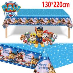 Louça descartável para crianças, toalha de mesa para festa de aniversário Decorações de chuveiro de bebê Suprimentos de chuveiro de bebê - Image 1