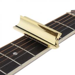 Metal Guitar Slide Tone Bar Stick Liga de zinco, portátil, Slider havaiano, peças de instrumentos, acessórios - Image 4