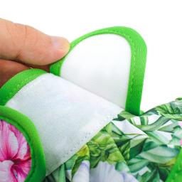 Calças fisiológicas sanitárias para animais, fraldas para cães altamente absorventes, estampado floral, saia, princesa, fraldas para cães femininos, menina - Image 5