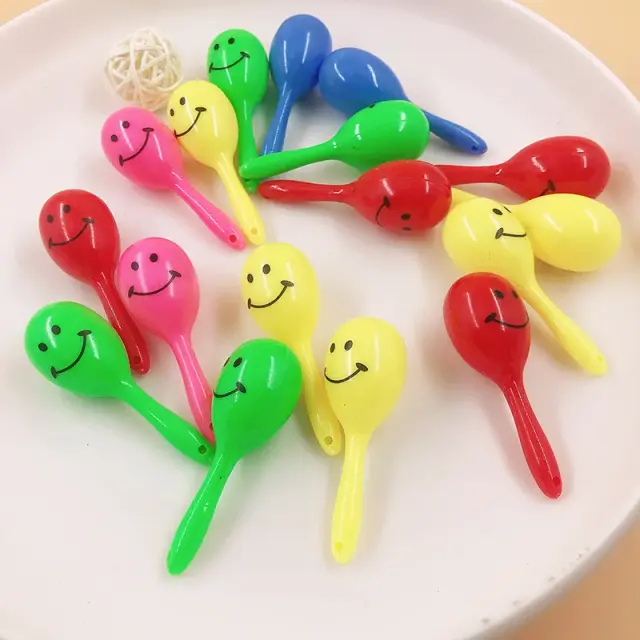 Maracas Coloridas para Crianças - Chocalho Musical, Brinquedo Divertido e Presentes para Aniversário e Baby Shower