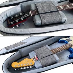 Descanso do pescoço da guitarra, suporte do descanso do pescoço da guitarra para a almofada protetora do instrumento da corda no saco - Image 2