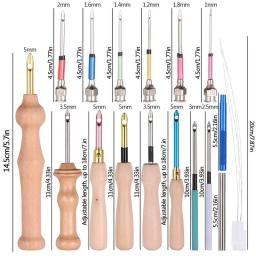 Embroidery Stitching Punch Needle, Putucar a ferramenta Cross Stitch, Fio ajustável do tapete, Kit de ferramentas - Image 6