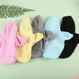 Roupas para gatos roupas para animais de estimação gato casaco casaco roupas para cães pequenos gatos hoodies para animais de estimação roupas de gato sólido vestuário para animais de estimação - Image 1