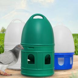Bebedor De Água De Pássaro Com Punho De Suspensão, distribuidor De água Do Pombo Alimentador De Grande Capacidade, Acessórios De Gaiola De Pássaro - Image 1