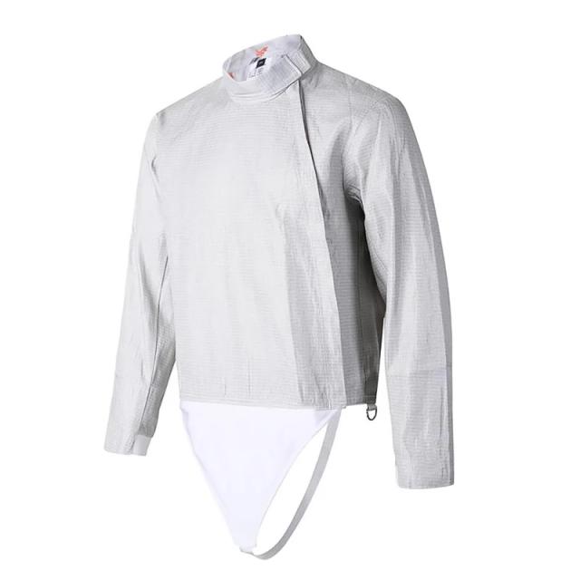 Esgrima sabre elétrico jaqueta crianças e adultos de manga comprida roupas elétricas epee engrenagens esgrima equipamentos esportivos