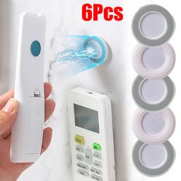 Magnético Anti-Lost Wall Mount Gancho, Frigorífico Adesivo, Chave de Controle Remoto, Suporte De Armazenamento, Organizador Gancho, Home Decor, 1 Pc, 6Pcs - Image 1