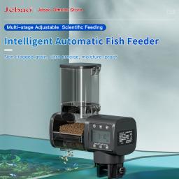 Jebao-Jecod Aquarium Fish Tank Alimentador, Alimentador Automático Inteligente, Timing Digital, Controle Remoto, Novo, 2022 - Image 1