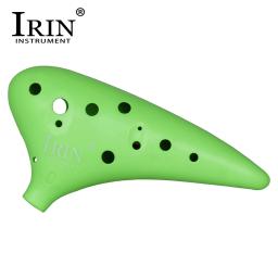 Irin 12 buracos ocarina 4 cores abs plástico ocarinas instrumento musical fácil de aprender e transportar para amantes de música e iniciantes - Image 4