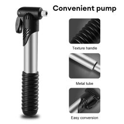 Bomba De Pneu De Bicicleta Mini Portátil, bomba De Ar De Mão De Ciclismo, Inflator De Bola De Alta Pressão - Image 2