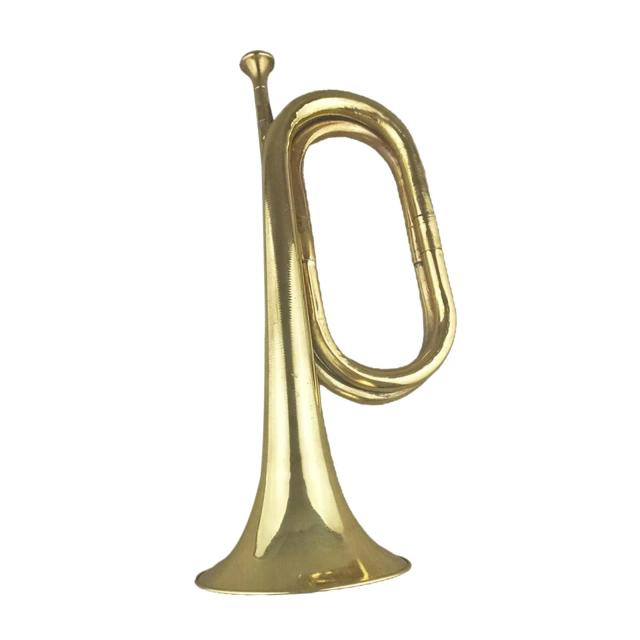 Cornetim de Bronze para Adultos - Brinquedo Educativo e Instrumento Musical para Escotismo