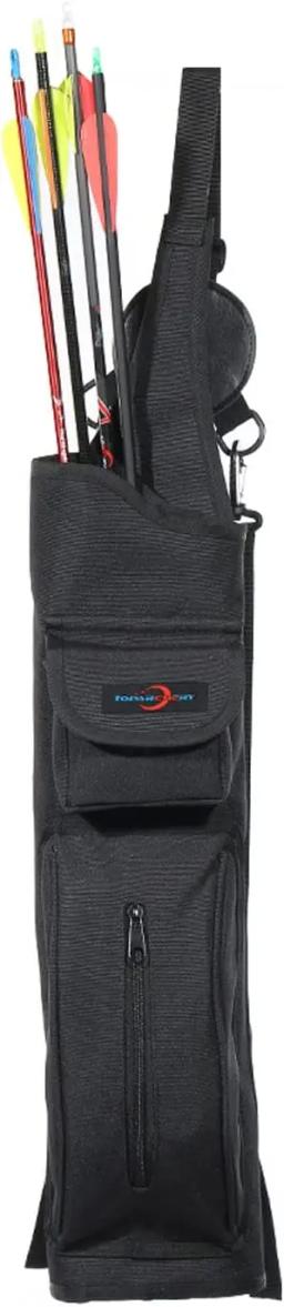 Ajustável tiro com arco seta aljava, suporte traseiro, mochila ombro para setas, adulto, juventude, caça, tiro, alvo - Image 4