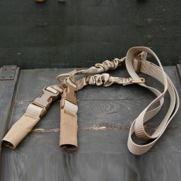 Ajustável Tactical Gun Sling para Tiro Militar, Bungee de 3 Pontos, Airsoft Rifle Strapping Belt, Acessórios para Caça e Caminhadas - Image 5