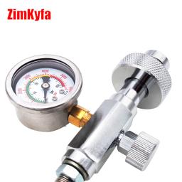 Estação de enchimento HPA Ar Comprimido, Recarga Adaptador de carregamento, Din Scuba Diving Tanque, garrafa grande para tanque pequeno, G5, 8 ", DIN 232/300 Bar - Image 4