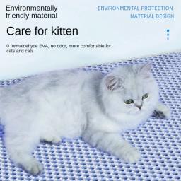 Tapete de lixo respirável para gatos, filtro duplo, anti-descamação, absorvente, desodorante, anti-respingo, vaso sanitário, arranhando - Image 2