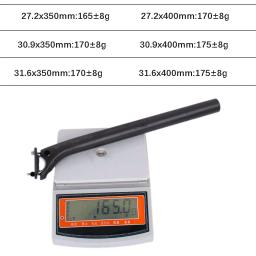 Elita one selim de carbono offset 20mm mtb/bicicleta de estrada selim 27.2/30.9/31.6mm tubo de assento de bicicleta de carbono ud carbono nu - Image 4
