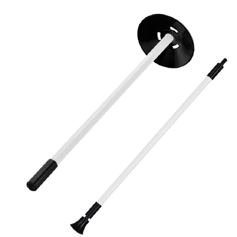Vara de bandeira de golfe prática colocando vara de bandeira verde para quintal pólo de golfe pino mastro portátil design de 2 seções - Image 1