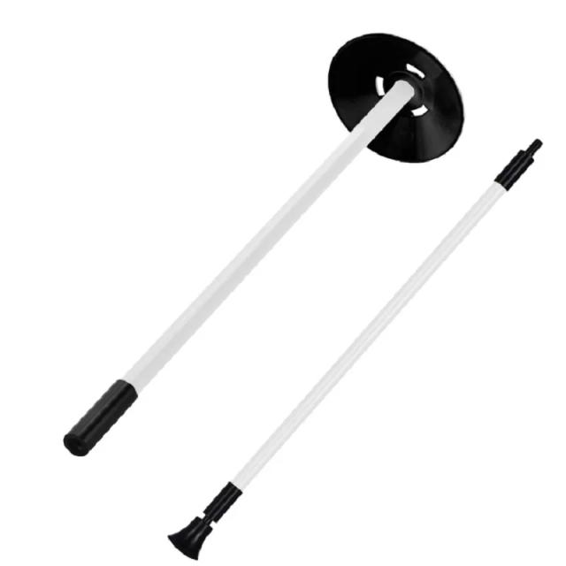Polo de Golfe Vara de Bandeira Prática para Quintal Mastro Portátil 2 Seções