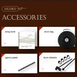 Hluru-Tambor Música com Língua de Aço, Etéreo Tambor, Instrumentos Musicais de Percussão, 15 Notas, 13, 14 Polegada, Tom C - Image 6