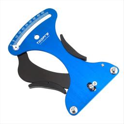 TOOPRE Medidor de tensão de raio de bicicleta, ferramenta de correção de roda, para ajuste de tensão de aro/raio, liga e aço inoxidável, azul - Image 1