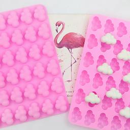 Nuvens Molde De Silicone para Cozimento DIY, Forma Do Tempo, Bolo, Chocolate, Fondan, Cubo De Gelo, Mousse, Decoração Do Bolo, Molde De Cozimento - Image 4