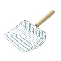 Conveniente Pá de Lixar para Gato, Todo o Metal, Peneira De Areia, Suporte Profundo, Areia Oca, Pá De Limpeza, Peneira De Lixo - Image 5