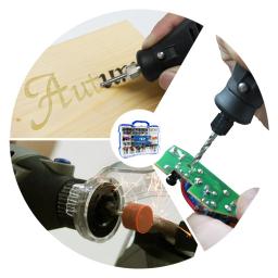 Tasp 287 pçs conjunto de acessórios ferramentas abrasivas ferramenta rotativa elétrica para dremel mini broca lixa moagem polimento - Image 4