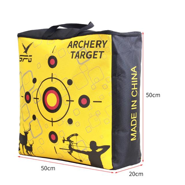 Saco de Alvo para Tiro com Arco ao Ar Livre com Tampa Substituível - Acessórios para Caça e Treinamento
