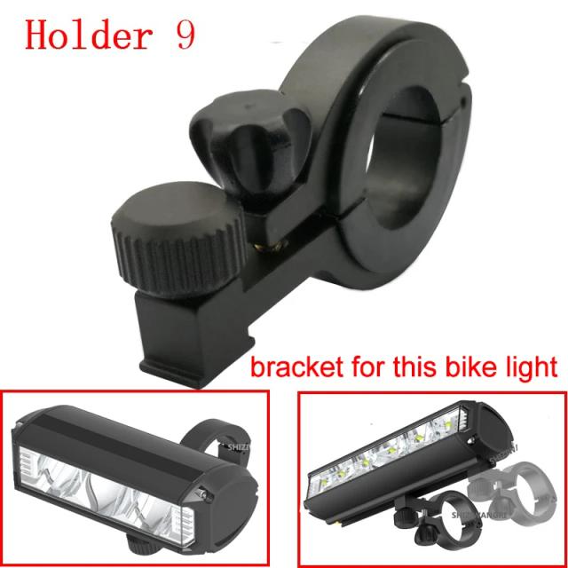 Suporte Rotativo 360 para Luz de Bicicleta - Acessório Essencial para Ciclismo, Ideal para Montagem de Lanterna, 1 Unidade