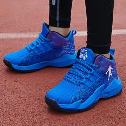 Tênis de basquete respirável para homens, antiderrapante, atlético, esportivo, confortável, tênis masculino, menino, novo, original - Image 5