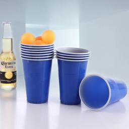 12/24 copos de cerveja pong conjunto beber copo jogo de tabuleiro festa em casa copos de plástico reutilizáveis copos vermelhos jogar jogos de mesa festa bar suprimentos - Image 3