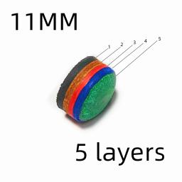Dicas para Bilhar, acessórios para bilhar Tako, Dureza H, 5 camadas, 11mm, 2pcs - Image 2