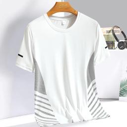 Manga curta esportes t-shirt para correr - Image 1