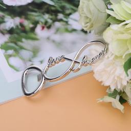 Abridor De Garrafas De Lembrança Para Aniversário De Casamento, Decorações De Festa De Aniversário, Chuveiro Nupcial, Presente De Retorno, Aniversário De Casamento, Amor Para Sempre, 1Pc - Image 4
