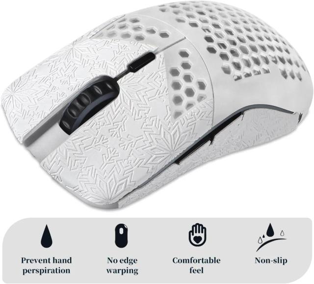 Fita Anti-Derrapante Mouse Grip para Modelos Gloriosos - Adesivos D à Prova de Poeira e Suor com Pele Pré-Cortada