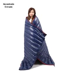 Mountaindream-acampamento ao ar livre e caminhadas saco de dormir portátil, envelope quente, 90% ganso baixo, 200x73, 3 estações - Image 5
