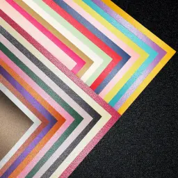 Papel Pérola A4 para Embrulho, Artesanato DIY, Papel Brilhante Origami Artesanal, Fabricação de Cartões, Papel de Cartão Grosso Kraft Scrapbook, 250g - Image 2