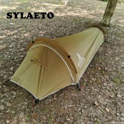 Equipamento ao ar livre ultraleve suprimentos escalada única pessoa camping pequena barraca de saco de dormir - Image 1