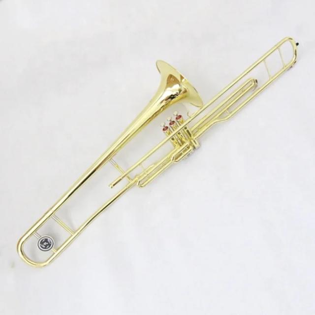 Trombone Chinês Lacado a Ouro com Pistão à Venda
