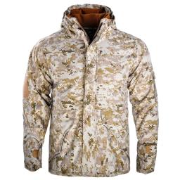 Jaqueta tática de caça camuflagem masculina, blusão impermeável, casaco com capuz quente, roupas de caminhada, inverno - Image 6