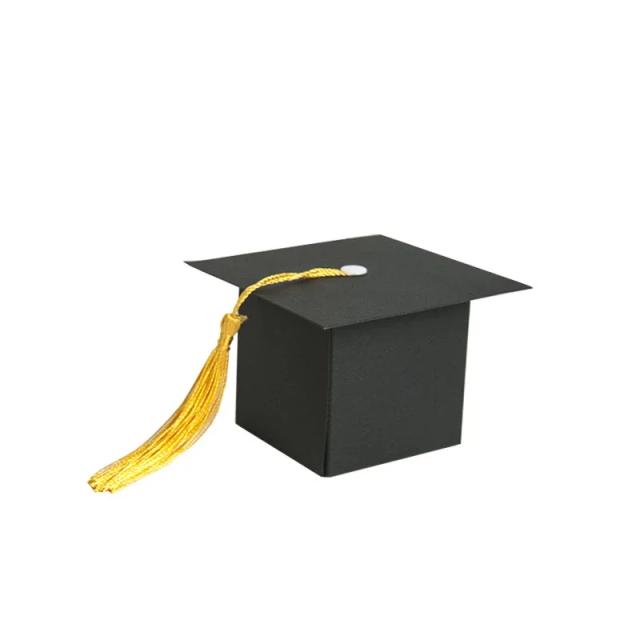Festa de Graduação: Decoração com Capelo, Caixas de Doces e Kits DIY para Estudantes - 10 Peças