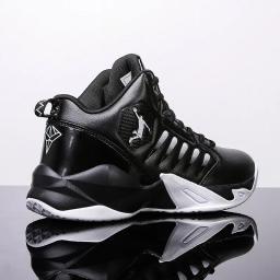 Tênis de basquete respiráveis para homens, Tênis de basquete atlético, Esportes de treinamento ao ar livre antiderrapantes, Tênis masculinos estudantis, Sapatos de campo originais - Image 3