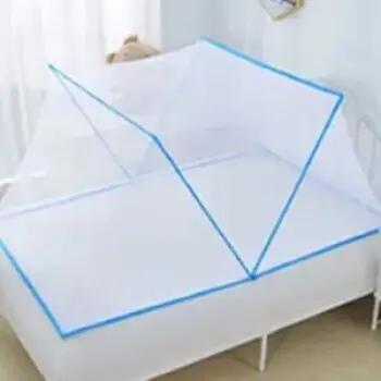 Mosquiteiro Dobrável Cama de Bebê Rede Mosquiteira Dobrável para Crianças Sem Instalação Inferior Rede Mosquiteira Dobrável - Image 1