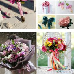 Fitas De Cetim De Seda Para Embrulho, Acessórios Decorativos, Artesanato Artesanal DIY, Fita De Embalagem De Bolo, Festa De Casamento, 22m por Rolo, 1cm - Image 6