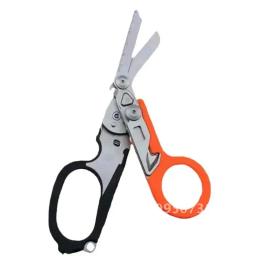 Multifuncional leatherman raptor primeiros socorros tático dobrável tesoura ferramenta de sobrevivência ao ar livre combinação tesoura tática - Image 5