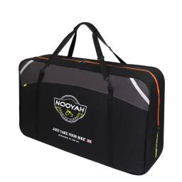 NOOYAH Bolsa de Transporte para Bicicleta Bolsa de Viagem para Bicicleta MTB Bolsa Protetora para Bicicleta de Estrada 3 Camadas de Espessamento para Ciclismo 2 em 1 Bolsa Dobrável - Image 2
